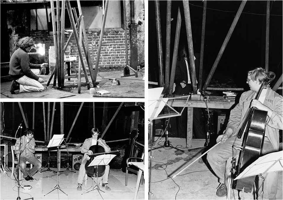 Fabrikkunst 'Feuerakustisches Konzert', 1985/86