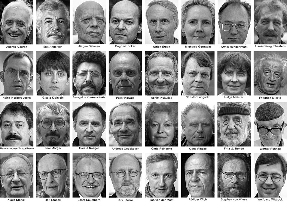 Berührungen, 32 Porträts, 1985 - 2022